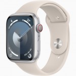 Apple Watch S9 GPS + LTE Bạc 41mm